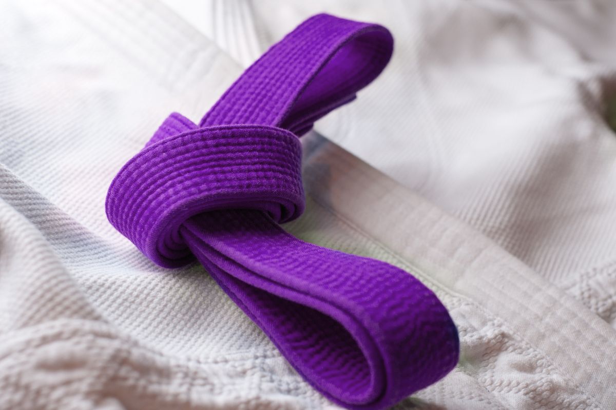 BJJ Belts Ranking System: Purple